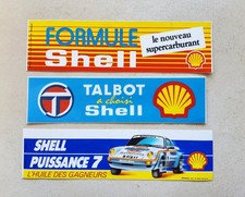 Autocollants SHELL Porsche 911 SC rally Bernard Beguin Jean Jacques Lenne 1984