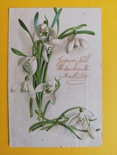 CPA Gaufrée FANTAISIE FLEURS