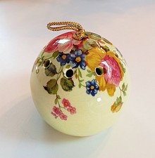 Pomander - Boule en céramique pour parfum d'intérieur - pot pourri - Shabby chic