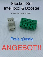 Jeu de connecteurs Intellibox et Booster - Neuf - similaire à Uhlenbrock 61060