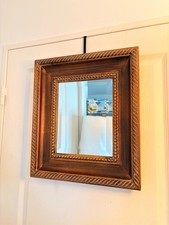 Miroir Murale Rectangle Doré