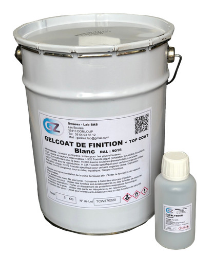 Gelcoat finition blanc - gelcoat,