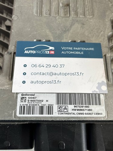 Calculateur moteur peugeot - calculateur,