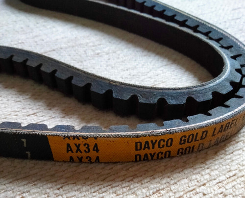 Courroie crantée dayco - crantée, ax34