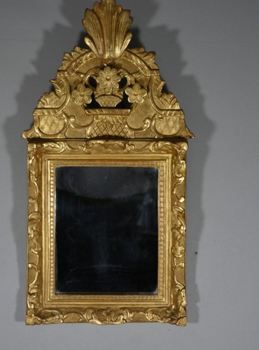 Miroir fronton louis xiv en - fronton,