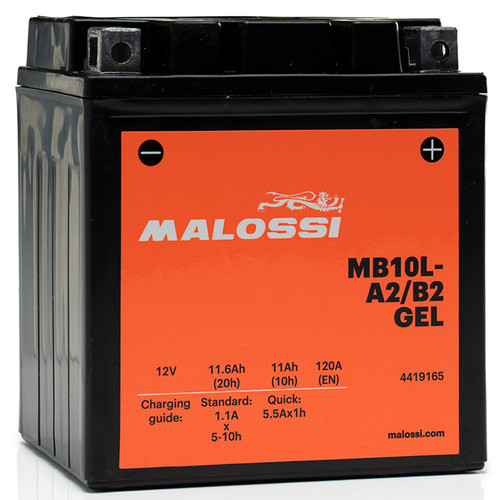 Batterie malossi yb10l b2 - batterie, yb10l-a2/b2