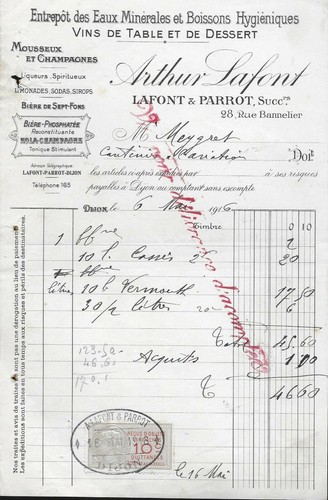 Timbre fiscal sur facture - timbre,