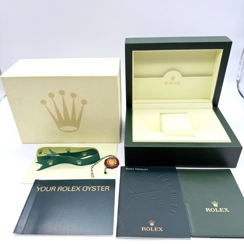 Rolex watch box datejust - rolex,