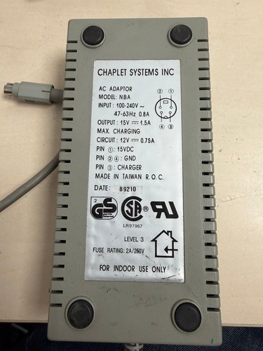 Chaplet systems inc nba - chaplet,