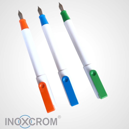 Stylo plume inoxcrom lot - plume,