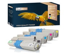 Toner OKI ES5442 Compatible (Noir + Couleurs) x 4 QUALITONER