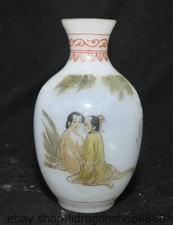 8 "Chine antique émaillé