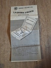 Notice Jeu Électronique Lcd