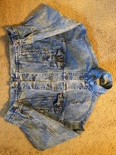 DISTRESSED LEVI'S ACID WASHED