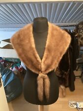 Étole Fourrure Vison Vintage