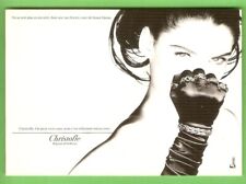 PHOTO carte postale Humour pub CHRISTOFLE  Bijoux Femme poing ganté  /Amorimage