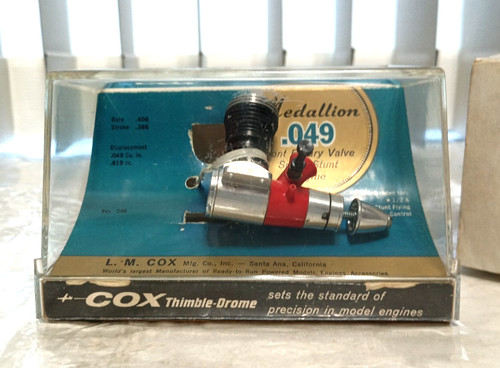 Cox medallion 049 model - medallion, .049
