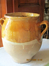 Ancien grand  Pot À Graisse