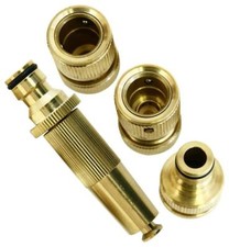 Ensemble D'Accessoires D'Arrosage En Laiton Pour Jardin, 4 Pièces - 82989