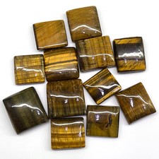 12 Pièces Naturel Tigre Eye