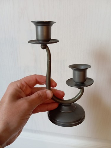 Bougeoir double ancien - , en