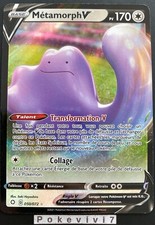 Carte Pokemon METAMORPH 050/072 V Epée et Bouclier 4,5 EB4.5 FR NEUF