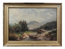 Paysage de montagne Godchaux