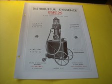 DEPLIANT D EPOQUE POMPE A