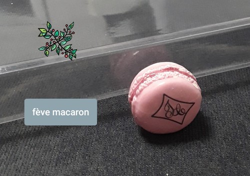 Feve macaron rose 353 - feve,