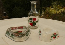 Noilly Prat - Cendriers et carafe publicitaires
