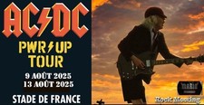 Place concert ACDC Emplacement pelouse 9 aout 2025 Stade de France.