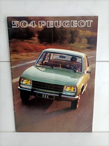 Catalogue peugeot 504 1977 - catalogue,