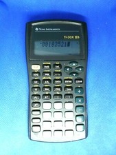 Calculatrice Texas Instruments TI-30X IIB Calculator Rechner avec Notice OK