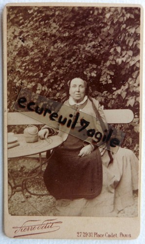 Cdv photo pierre petit - cdv,