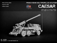 CAESAR 6x6, canon automoteur