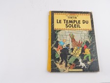 BD Tintin Le Temple du soleil Hergé édition B31 de 1962