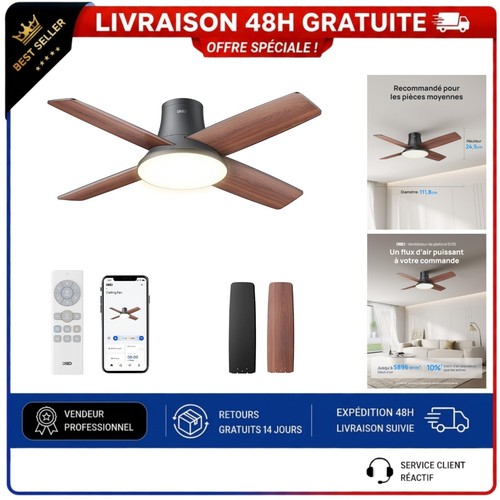Dreo ventilateur plafond - ventilateur, de
