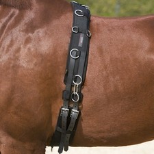 Kieffer Longue Ceinture - Noir - Pur-Sang Longe / Dressage Chevaux Voltige