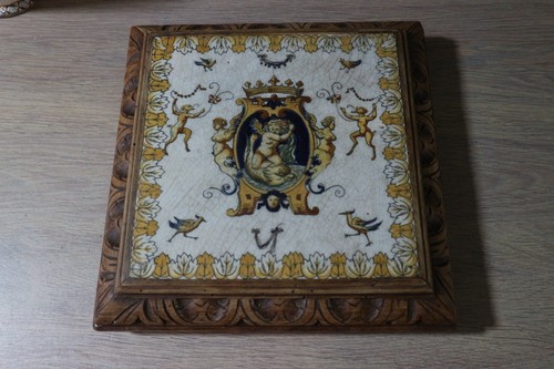 Ancien dessous plat gien - plat,