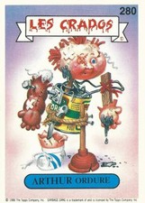 Carte "Les Crados" - ARTHUR