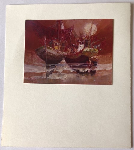 Carte avec autographe rené - autographe,