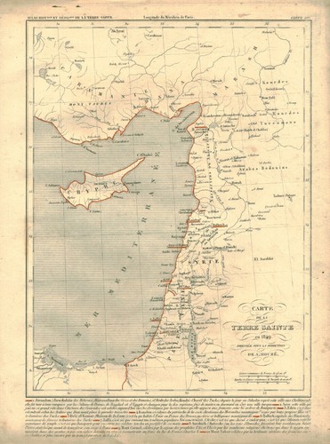 Gravure ancienne carte