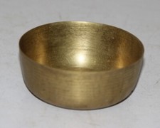 Ancien Bol Rond En Laiton De Qualité Supérieure Fait Main 11937