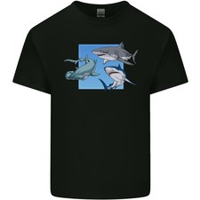 T-Shirt Enfant Trois Requins