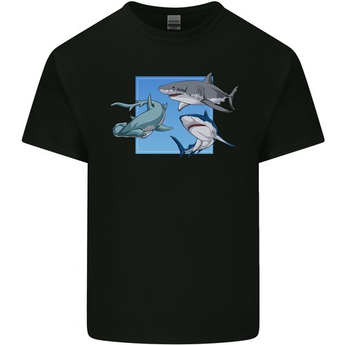 Shirt enfant trois requins - trois,