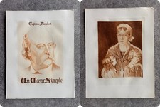 FLAUBERT. COURBOULEIX. UN COEUR SIMPLE. UN DES 12 SUR JAPON SUPER NACRE