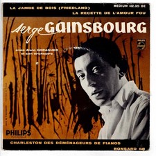 GAINSBOURG  La jambe de bois