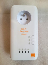 Un Adaptateur CPL Wifi Extender Orange 500 Mo/s