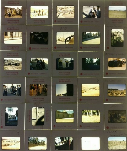 Lot 116 photographies diapo