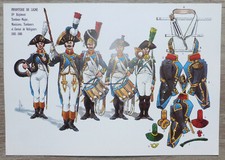 Rigo: Le Plumet, planche 190: Infanterie de Ligne 18e Rgt Tambour-Major (A2)